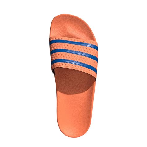 adidas slippers oranje blauw|adidas online shop.